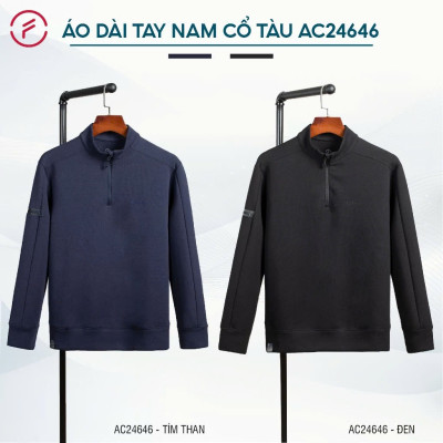 Áo Nỉ Thể Thao Nam Fasvin AC24646.HN Cổ Tàu Chất Vải Thun Cao Cấp Mềm Mại Thoải Mái.