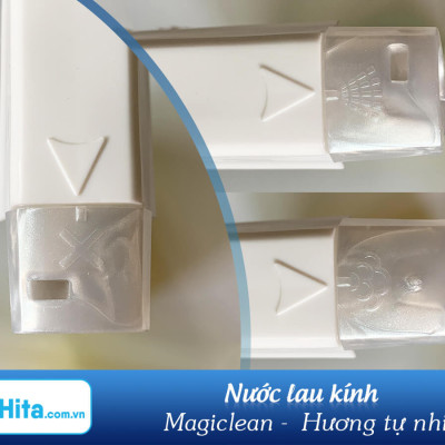 Nước lau kính Magiclean 500ml hương tự nhiên
