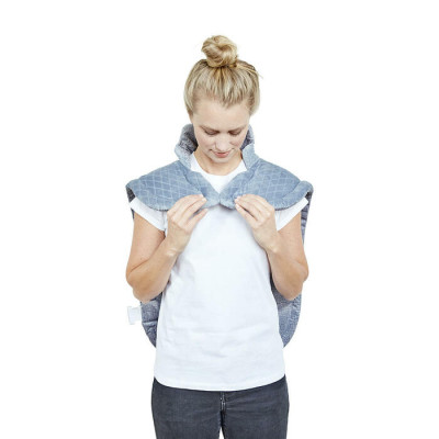 Tấm choàng vai cổ, làm ấm và massage Homedics HPM-W36ALJ hàng Chính Hãng