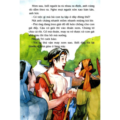 Sách - Anh Chàng Nhanh Trí - Tranh Truyện Dân Gian Việt Nam - NXB Kim Đồng