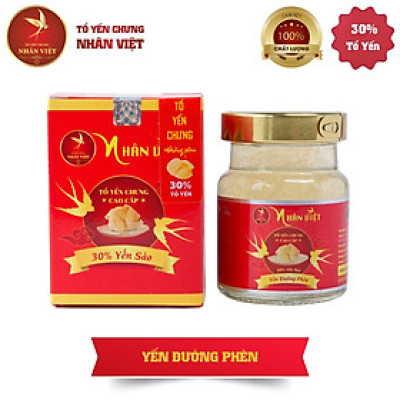 [10 Hũ Tặng 1 Hũ] Combo 10 Hũ Yến Chưng 30% Yến - Tặng Thêm 1 Hũ - Yến Nhân Việt