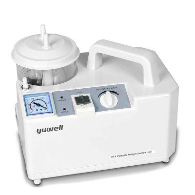 Máy hút dịch 1 bình dành cho người lớn và trẻ em YUWELL 7E-A - Nhập khẩu chính hãng - Bảo hành 2 năm