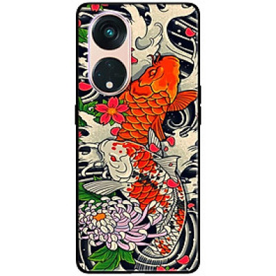 Ốp lưng dành cho Oppo Reno 8T 4G - Reno 8T 5G - Reno 10 5G - Reno 10 Pro 5G - Chép Đỏ - Hàng Chính Hãng