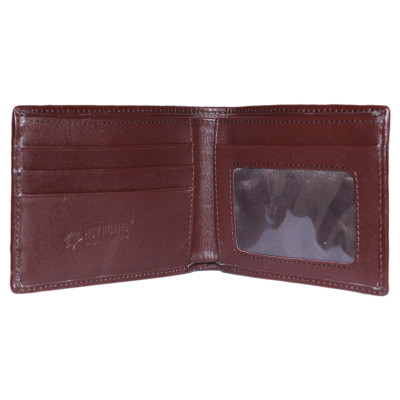  Ví nam da cá sấu màu nâu đỏ HJ92202-11-14-17-26-29 