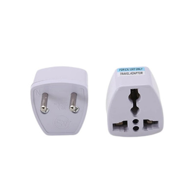 Đầu chuyển ổ cắm 3 chấu qua 2 chấu - Hàng chính hãng 