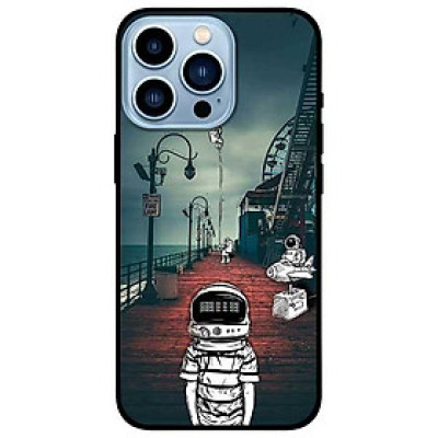 Ốp lưng dành cho Iphone 13 Mini - Iphone 13 - Iphone 13 Pro -  Iphone 13 Pro Max - Vũ Trụ Mặt Trăng Sọc