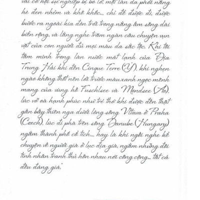 Châu Âu Cứ Mơ Mộng Và Lên Đường