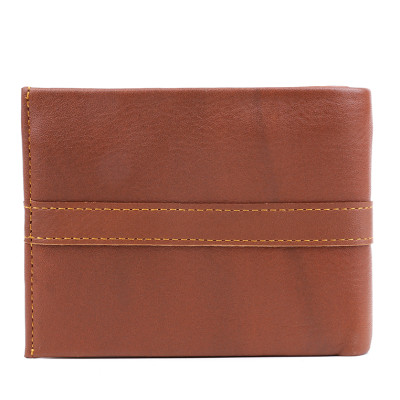 HJ2131 - Bóp nam Huy Hoàng sọc ngang màu da