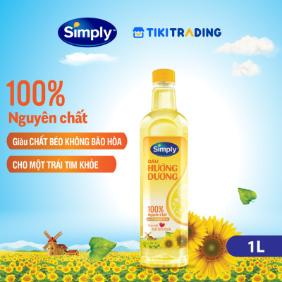 Dầu Hướng Dương Simply (1L / Chai)