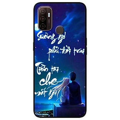 Ốp lưng dành cho Oppo A53 - A93 ( F17 Pro ) - mẫu Thư Pháp Sương Gió