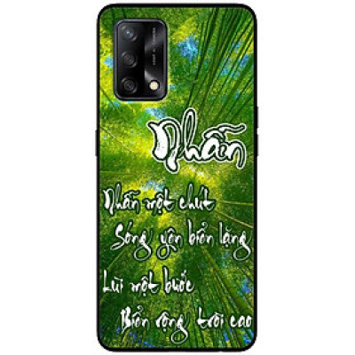 Ốp lưng cho Oppo A36 - A60 4G - A74 - A76 - A95 4G - A96 4G - Nhẫn Một Chút - Hàng Chính Hãng