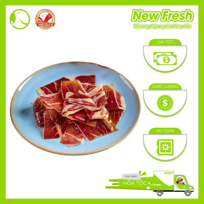Thịt Heo Đùi Sau Bellota Tây Ban Nha Cắt Lát - Túi 100Gr