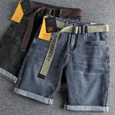 Quần short jean phong cách Retro