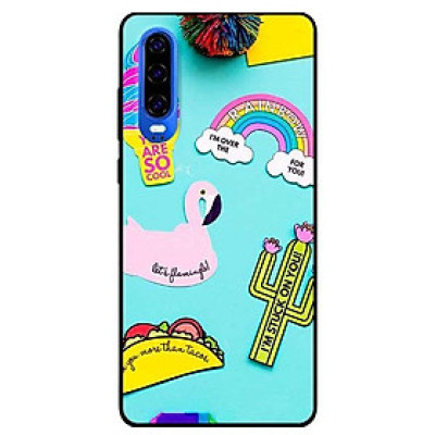 Ốp lưng dành cho Huawei P30 - P30 Lite - Y7 Pro - Y9 2019 mẫu Họa Tiết Summer