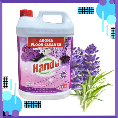 Nước thơm lau sàn nhà Hando can 5L Hương Nhài