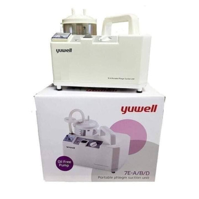 Máy hút dịch 1 bình dành cho người lớn và trẻ em YUWELL 7E-A - Nhập khẩu chính hãng - Bảo hành 2 năm