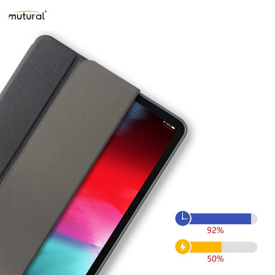 Bao da dành cho iPad Pro 12.9 2021 M1 chính hãng Mutural chống sốc - Hàng nhập khẩu ( Tặng kèm kính cường lực Nillkin )