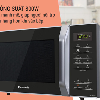 Lò Vi Sóng Panasonic NN-ST34HMYUE (800W) - Hàng Chính Hãng