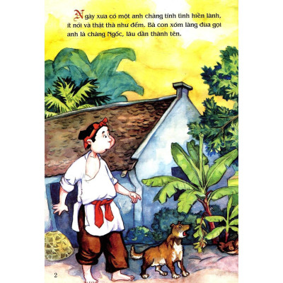 Sách - Anh Chàng Học Khôn - Tranh Truyện Dân Gian Việt Nam - NXB Kim Đồng