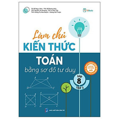 Sách - Làm Chủ Kiến Thức Toán Bằng Sơ Đồ Tư Duy Lớp 8 - Tập 2