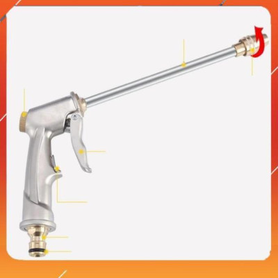  vòi xịt nước rửa xe, tưới cây , tăng áp 3 lần, loại 7m, 10m 206701-2 đầu đồng,cút đồng+ mở chai