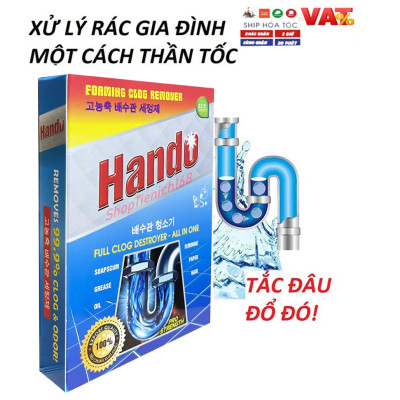 Bộ 20 gói bột thông cống Hando TI486