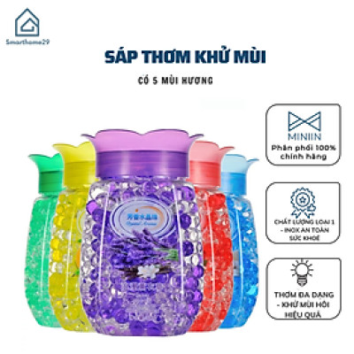 Lọ Sáp Thơm Để Phòng Làm Mát Không Khí Hương Thơm Lâu Dài, Lọ Sáp Thơm Khử Mùi Nhà Vệ Sinh - HÀNG CHÍNH HÃNG MINIIN