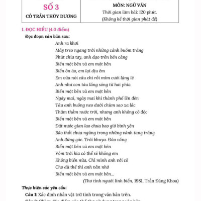 Sách - Rèn kỹ năng xử lí và Chuyên sâu luyện đề môn Ngữ văn (Thi tốt nghiệp THPT chương trình GDPT 2018)