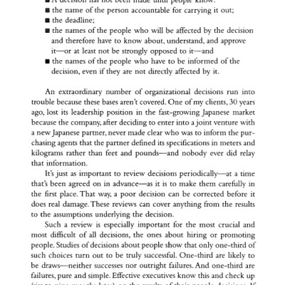 The Effective Executive: The Definitive Guide to Getting the Right Things Done (Harperbusiness Essentials)