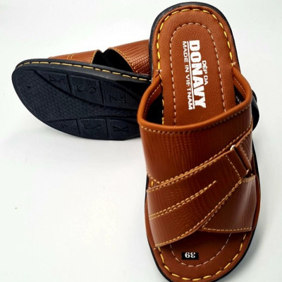 Thanh lý dép quai ngang nam DONAVY  thời trang DOQNOG