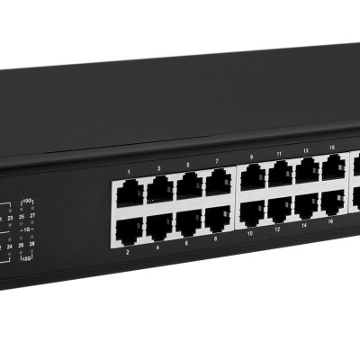 28 Port Managed Web Smart Gigabit Switch- Xmethod Network - Hàng nhập khẩu