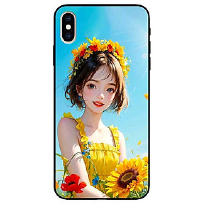 Ốp lưng dành cho Iphone X - Xs - Xs Max - XR - 11 - 11 Pro Max - Vương Miệng Hoa - Hàng Chính Hãng
