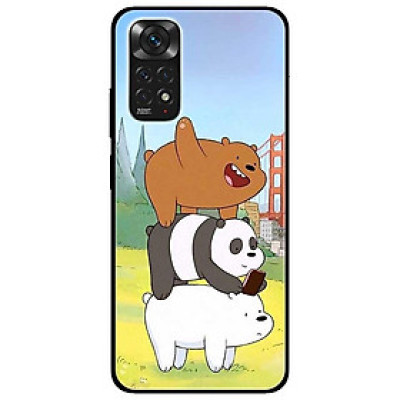 Ốp lưng dành cho Xiaomi Redmi Note 11 4G - Bộ Ba Chú Gấu