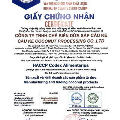 Combo 3 Kẹo dừa sáp VICOSAP vị cacao lá dứa kẹo mềm dẻo ít đường đặc sản Trà Vinh túi 100g