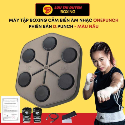 Máy tập boxing theo nhạc - One Punch Boxing Musical- Lừu Thị Duyên Boxing - Đại lý chính hãng Tại VIệt Nam - Bản D.punch