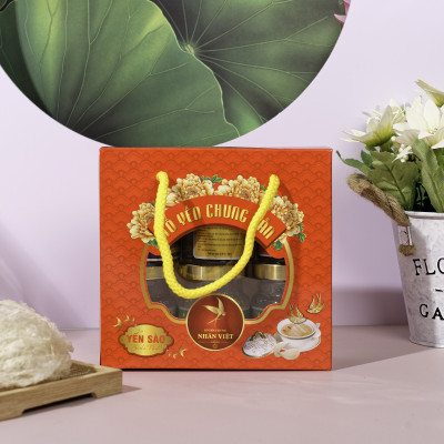 Lốc 6 Hũ Yến Sào Chưng Đủ Vị Nhân Việt 30% Yến Nguyên Chất Hũ 70ml