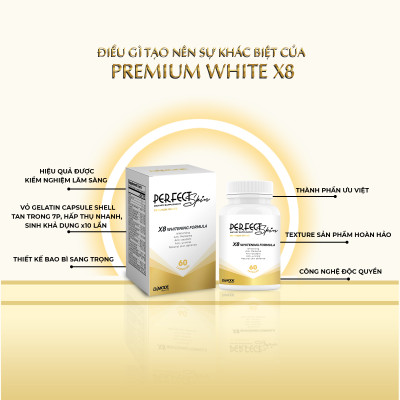 Viên uống trắng da perfect skin cao cấp độc quyền damode 