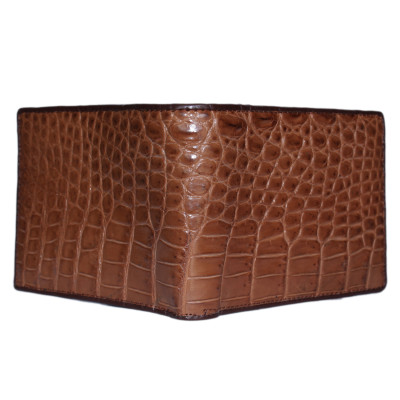  Ví nam da cá sấu màu nâu đỏ HJ92202-11-14-17-26-29 