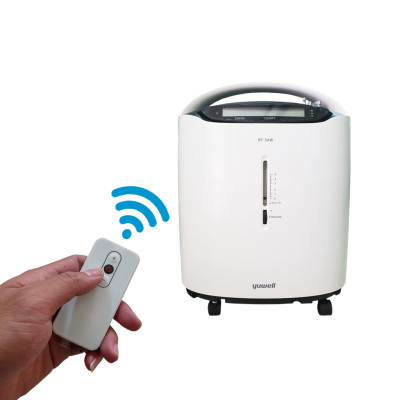 Máy Tạo Oxy Y Tế 93% Yuwell 8F-5AW - Hỗ Trợ Bệnh Nhân Suy tim, Suy phổi, Rối loạn hô hấp - Bảo Hành 1 Năm