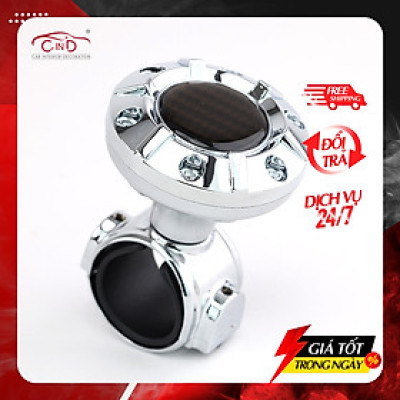 Tay Quay Trợ Lực Vô Lăng Ô Tô CIND JM-7607PS Màu Bạc