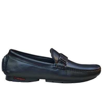 Giày Mọi Nam Đế Âm Da Bò Thật TiTi ĐÔ Cao Cấp GDA2030d