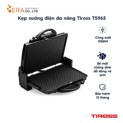 Vỉ Nướng Điện Đa Năng Tiross TS965 - Hàng Chính Hãng