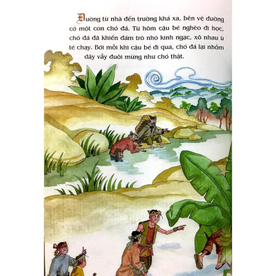 Sách - Chàng Học Trò Và Con Chó Đá - Tranh Truyện Dân Gian Việt Nam - NXB Kim Đồng