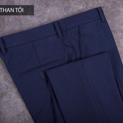 Quần âu nam Hiền Trần BOUTIQUE công sở chất vải chéo 79 cao cấp