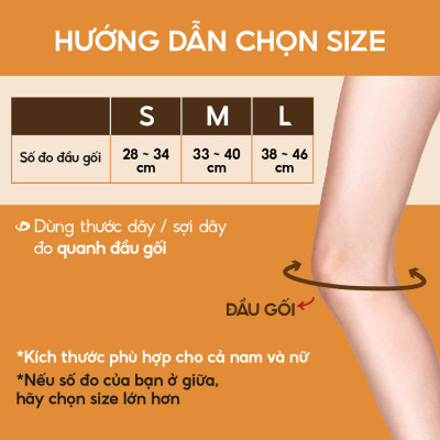 Đai bảo vệ khớp gối loại vừa Phiten Metax Supporter Knee Band