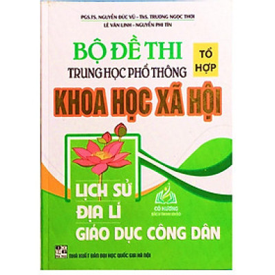 Sách - Bộ Đề Thi Tổ Hợp Trung Học Phổ Thông Khoa Học Xã Hội - Hồng Ân