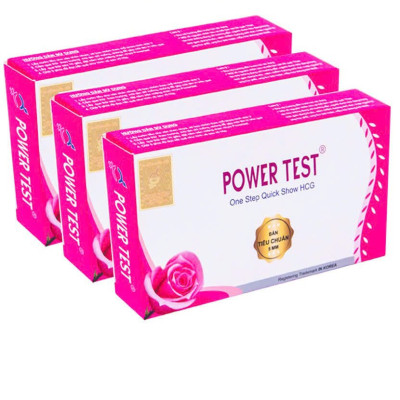 combo Que thử thai Powertest +bút thử thai Powertest 