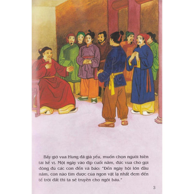 Sách - Sự Tích Bánh Chưng Bánh Dày - Tranh Truyện Dân Gian Việt Nam - NXB Kim Đồng