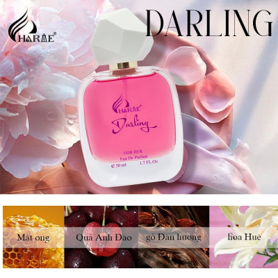 Nước Hoa Nữ CHARME Very Sexy 2024 - DARLING 50ml, Hương Nước Hoa Ngọt Ngào, Âm Áp, Tầng Hương Hoa Huệ, Mật Ong