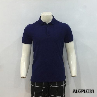 Áo polo nam ngắn tay ALIGRO chất liệu cotton siêu nhẹ mềm mịn, 2 màu đơn giản, chuẩn form ALGPLO3A2M